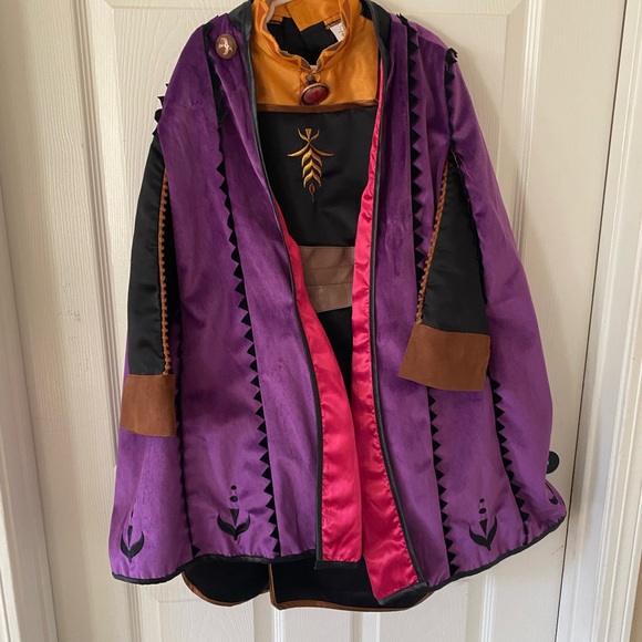 Disney Purple and Black Cape with Gold Accents - Picture 1 of 4